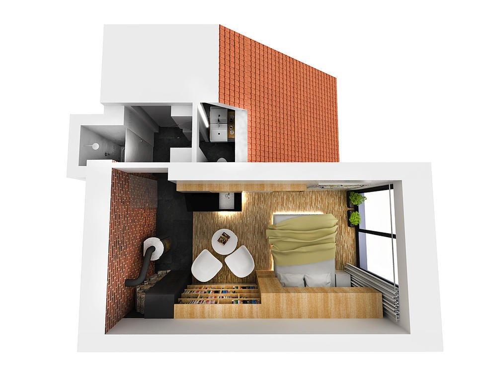Living Showroom Μπρνο Δωμάτιο φωτογραφία